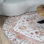 Vloerkleed Nora Bruin Ovaal - view 3