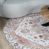 Vloerkleed Nora Bruin Ovaal - view 3