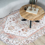 Vloerkleed Nora Bruin Ovaal - view 2