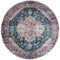 Vloerkleed Nora Rood Rond - Rood Rond