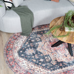 Vloerkleed Nora Rood Ovaal - view 2