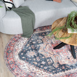 Vloerkleed Nora Rood Ovaal - view 2