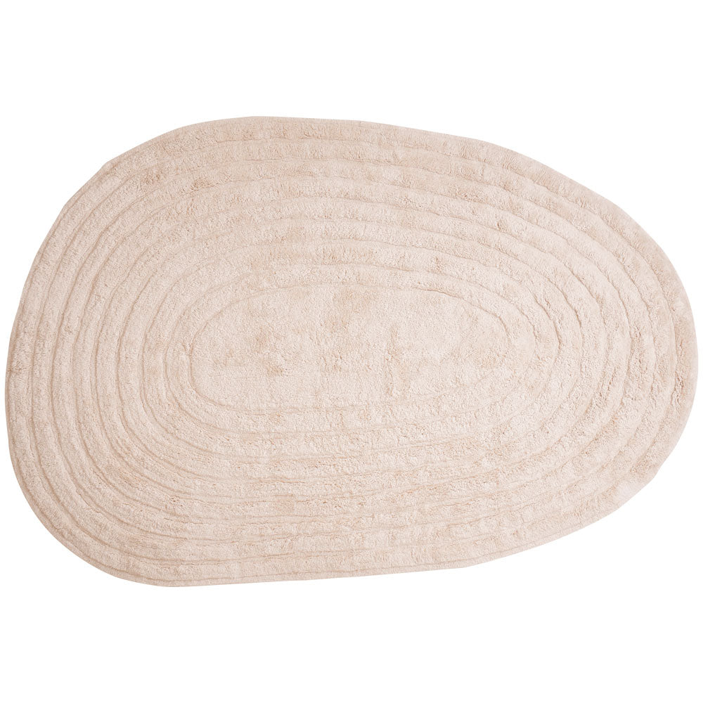 Wasbaar Vloerkleed Oliver - Beige - Beige Organisch