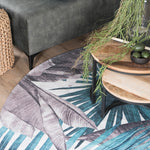 Vloerkleed Palm Green Rond - view 5