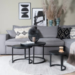 Vloerkleed Pebbel 815 Rond - view 3