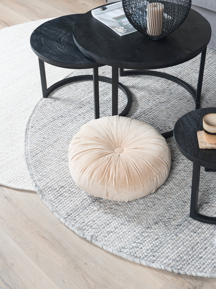 Vloerkleed Pebbel 815 Rond - view 4