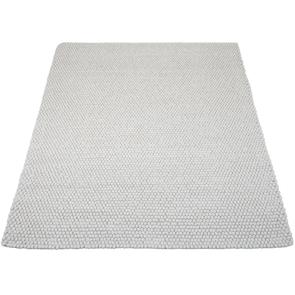Vloerkleed Pool Wit - Wit Rechthoekig