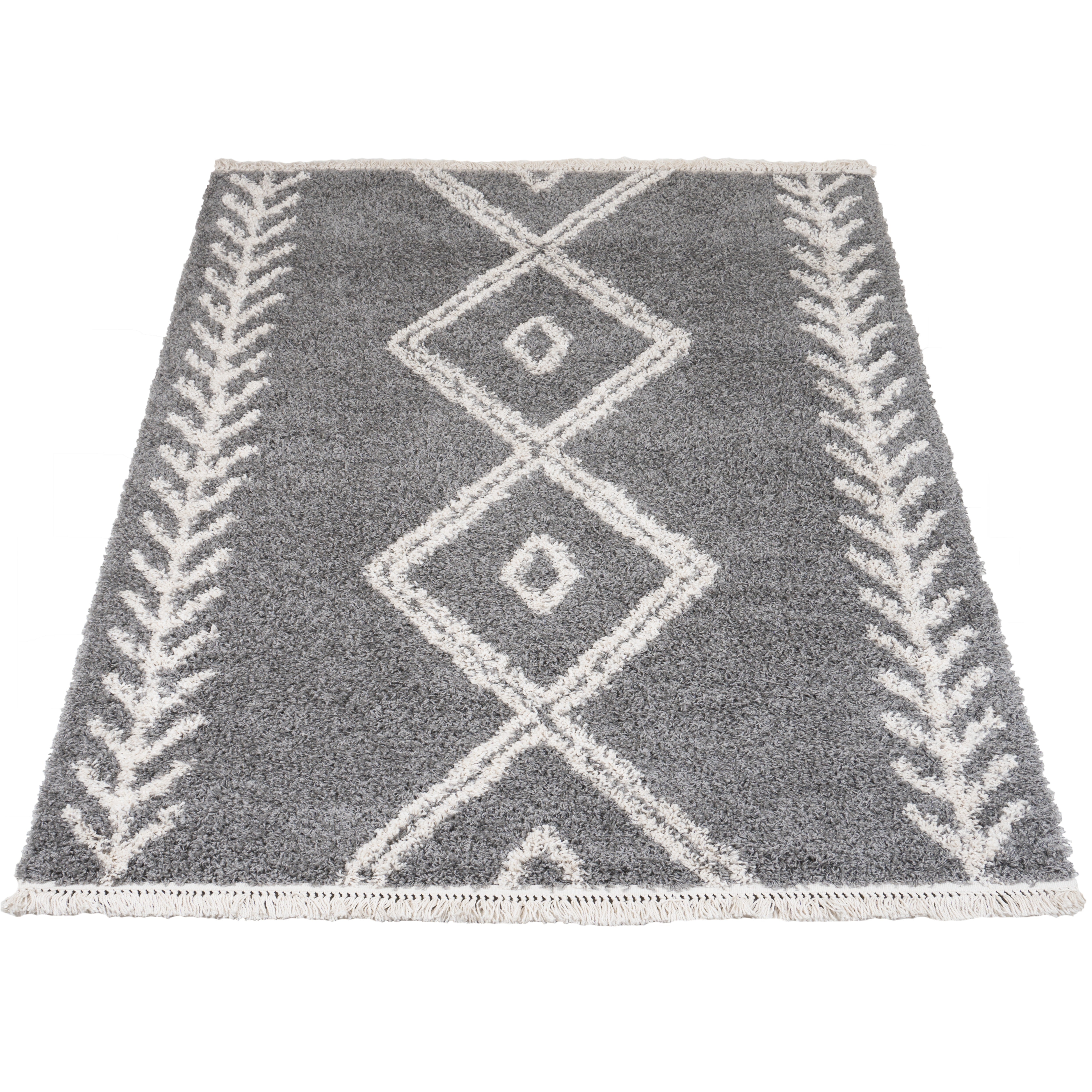 Vloerkleed Rabat Grey - Grijs Rechthoekig