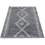 Vloerkleed New Rabat Grey - Grijs Rechthoekig