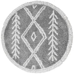 Vloerkleed Rabat Grey Rond - Grijs Rond