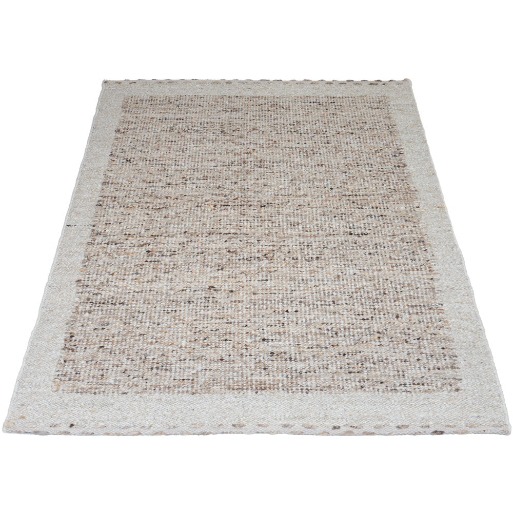 Vloerkleed Rano Beige - Beige Rechthoekig