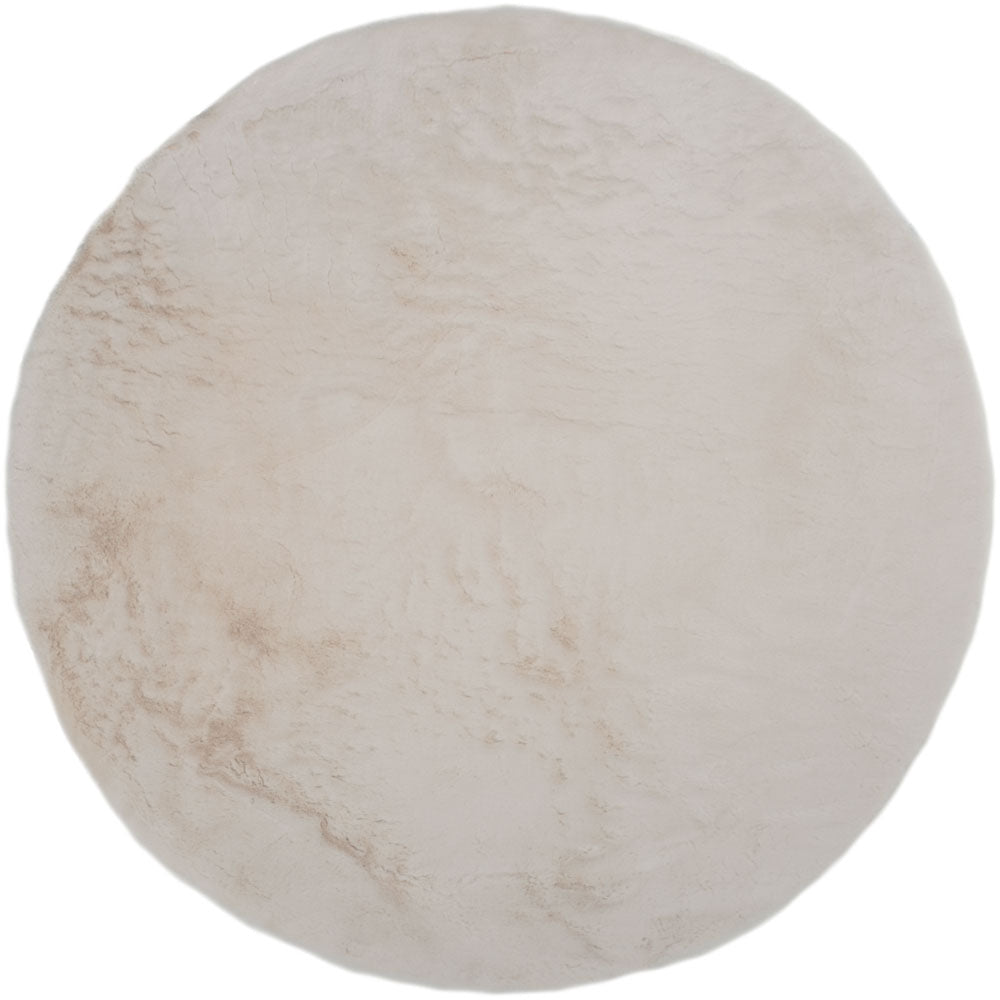 Vloerkleed Morbido Beige 22 Rond - Beige Rond