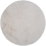 Vloerkleed Morbido Ivory 28 Rond - Wit Rond