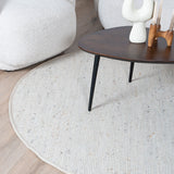 Vloerkleed Scott Beige Rond - view 5