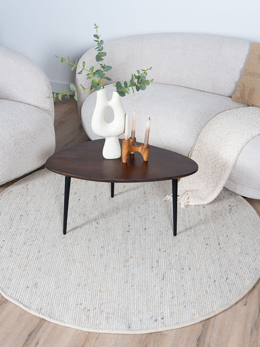 Vloerkleed Scott Beige Rond - view 2