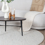 Vloerkleed Scott Beige Rond - view 4
