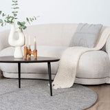 Vloerkleed Scott Donker Beige Rond - view 2