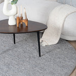 Vloerkleed Scott Donker Beige Rond - view 3