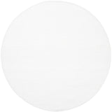Vloerkleed Scott Wit Rond - Wit Rond
