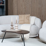 Vloerkleed Scott Wit Rond - view 3