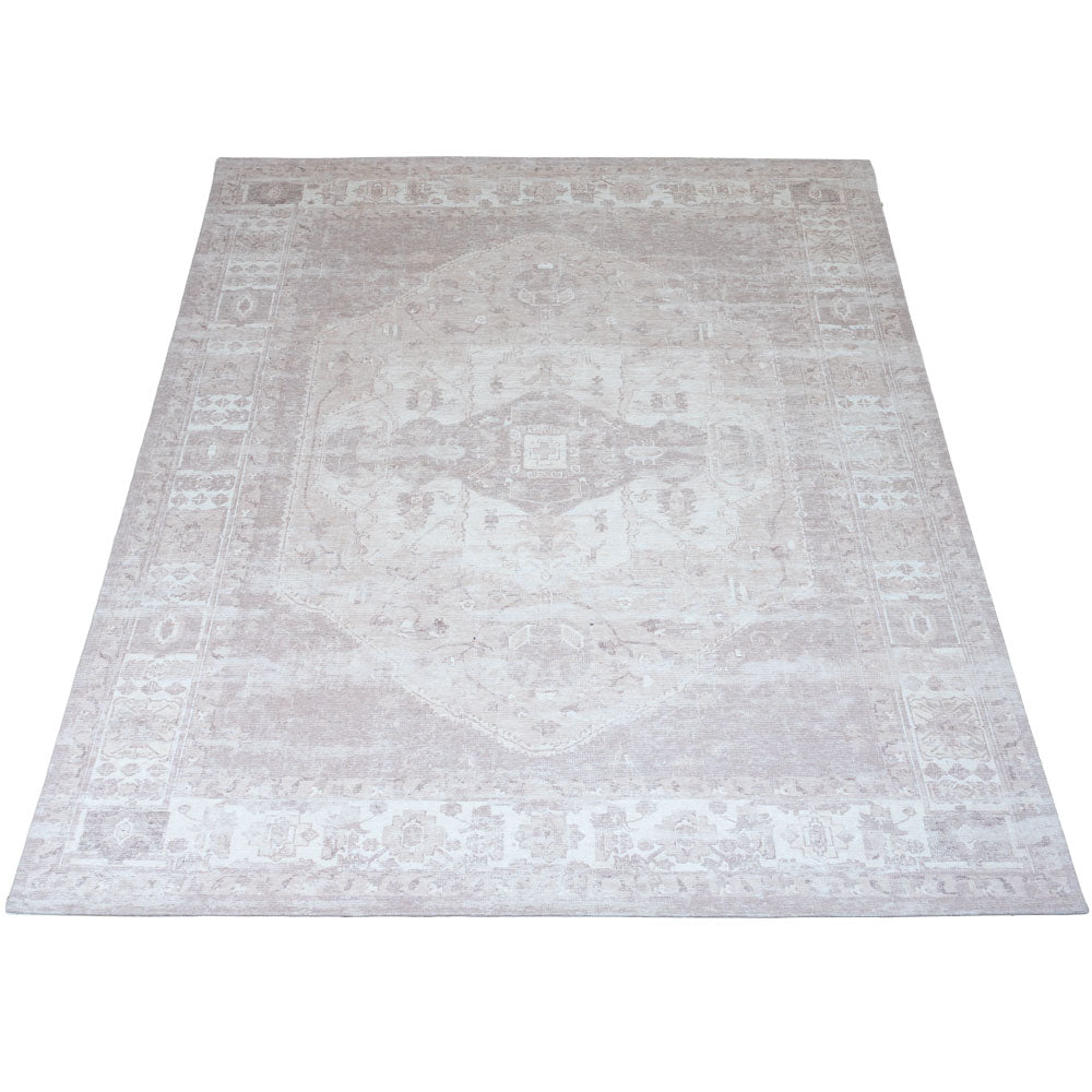 Vloerkleed Serap - Beige Rechthoekig