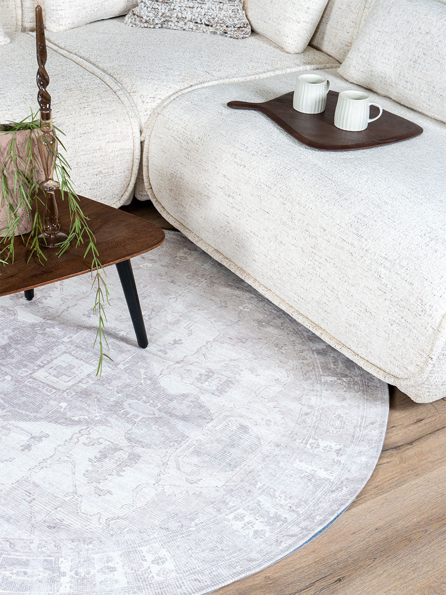 Vloerkleed Serap Rond - view 3