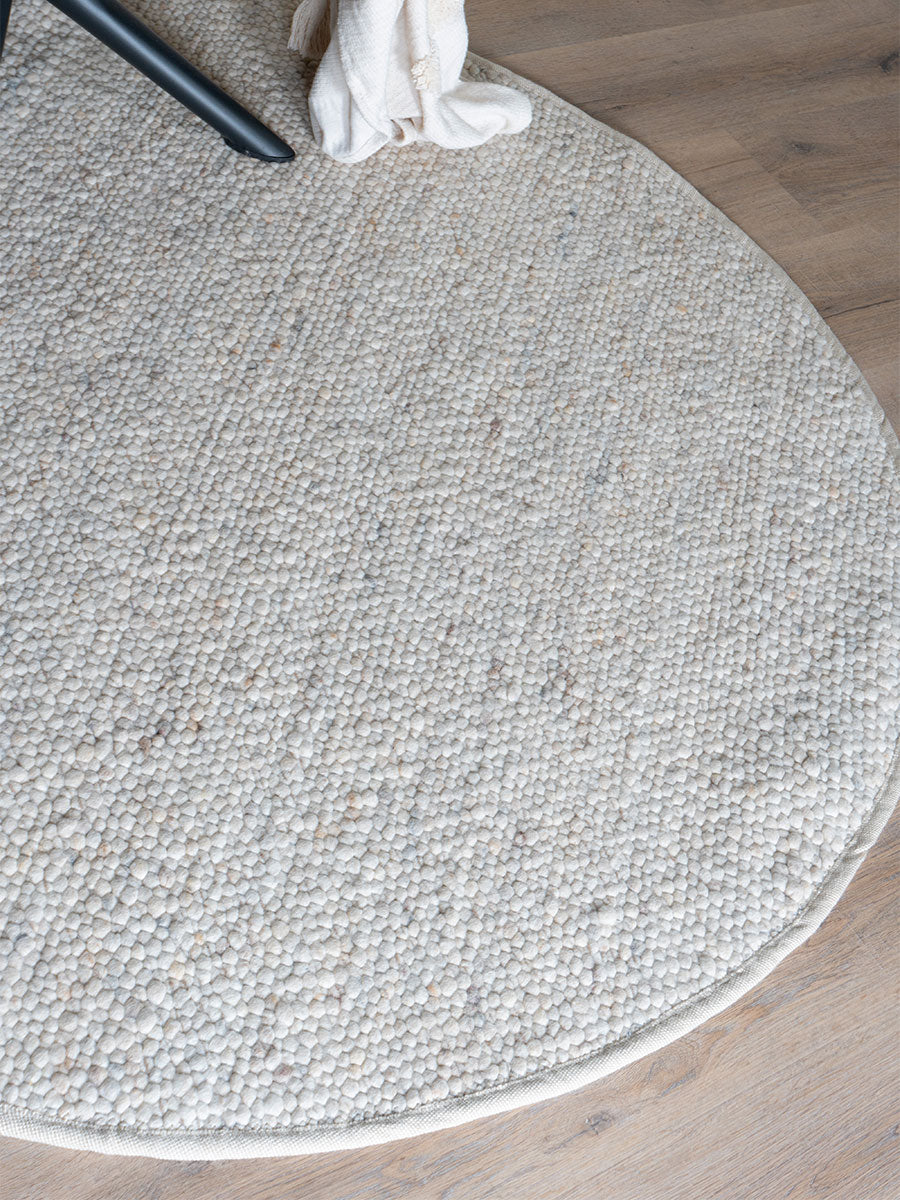 Vloerkleed Stone Beige 215 Rond - view 2