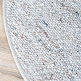 Vloerkleed Stone Donker Beige 417 Rond - view 3