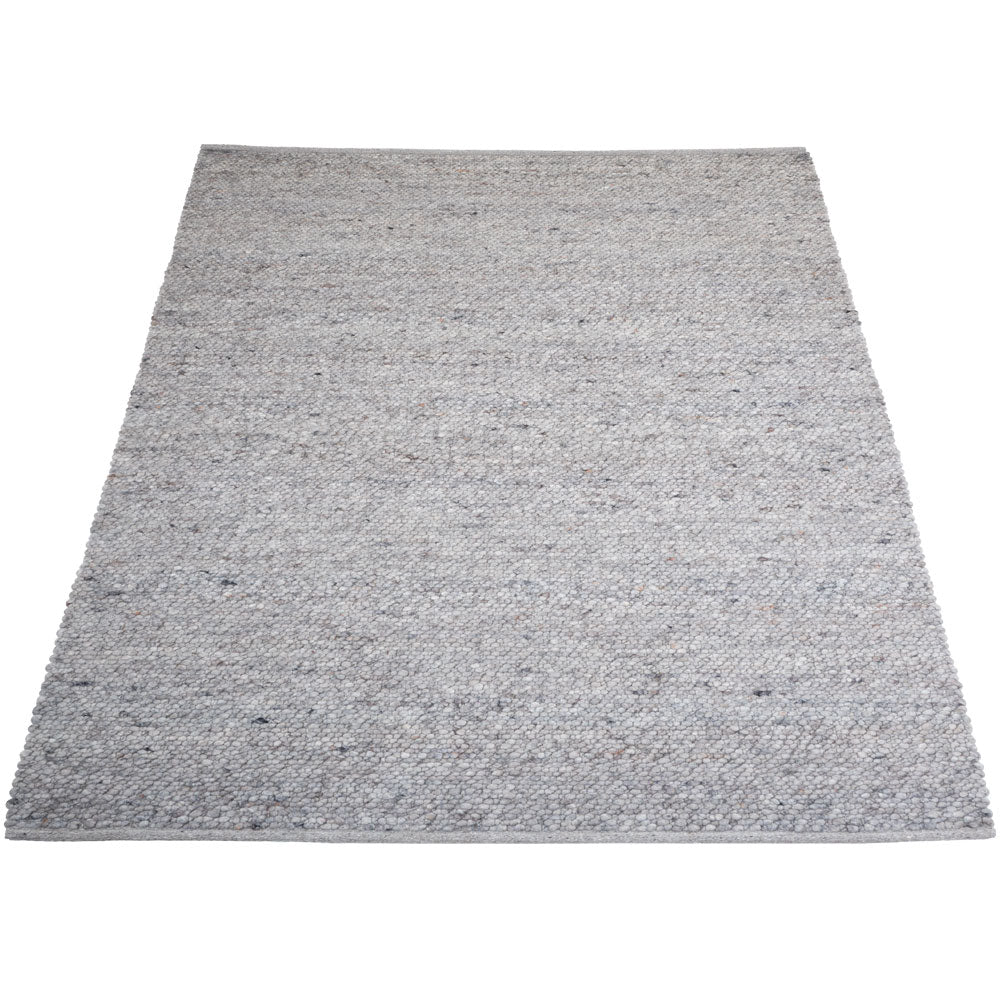 Vloerkleed Stone Licht Grijs 421 - Grijs Rechthoekig