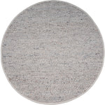 Vloerkleed Stone Licht Grijs 421 Rond - Grijs Rond