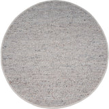 Vloerkleed Stone Licht Grijs 421 Rond - Grijs Rond
