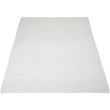 Vloerkleed Stone White - Wit Rechthoekig