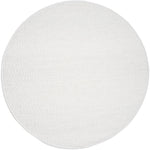 Vloerkleed Stone White Rond - Wit Rond
