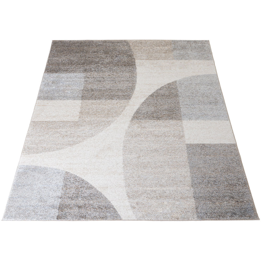 Vloerkleed Tanno Beige - Beige Rechthoekig