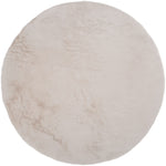 Vloerkleed Velluto Beige Rond - Beige Rond