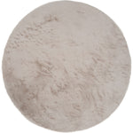 Vloerkleed Velluto Nature Rond - Taupe Rond