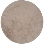 Vloerkleed Velluto Toffee Rond - Bruin Rond