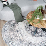 Vloerkleed Viola Antraciet Ovaal - view 2