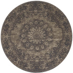 Vloerkleed Viola Green Rond - Groen Rond