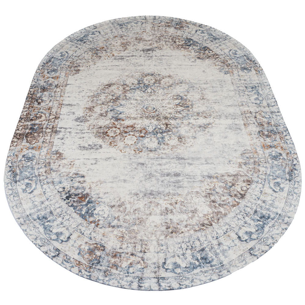 Vloerkleed Viola Taupe Ovaal - Taupe Ovaal