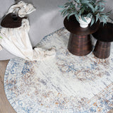 Vloerkleed Viola Taupe Ovaal - view 2