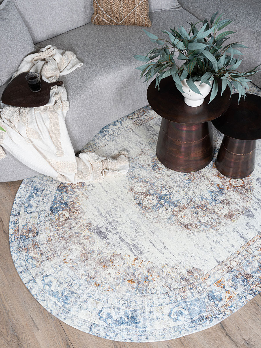 Vloerkleed Viola Taupe Ovaal - view 2