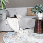 Vloerkleed Viola Taupe Ovaal - view 3