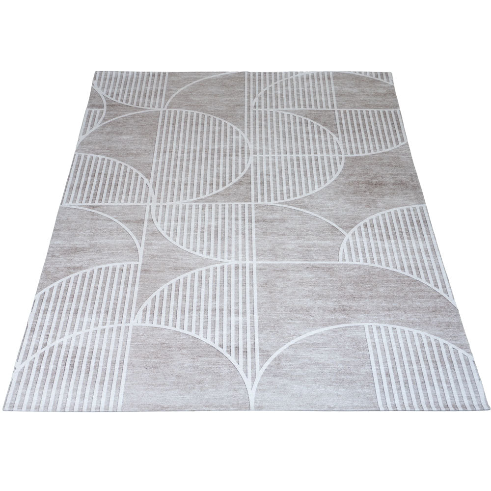 Vloerkleed Wessel - Beige Rechthoekig