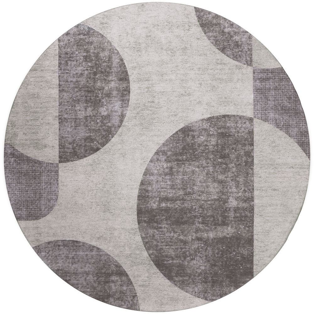 Vloerkleed WL-20213 Rond - Grijs Rond
