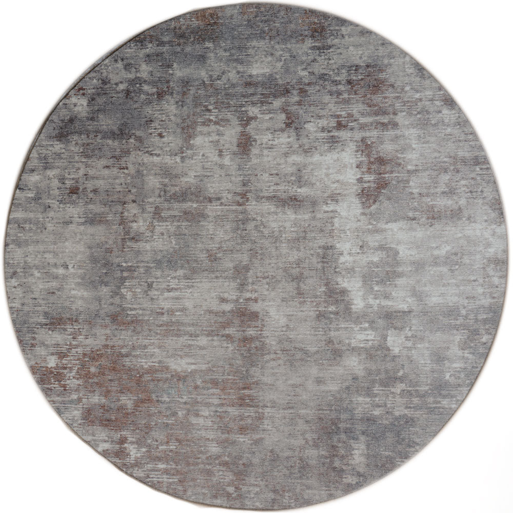 Vloerkleed Yara Brown Rond - Bruin Rond