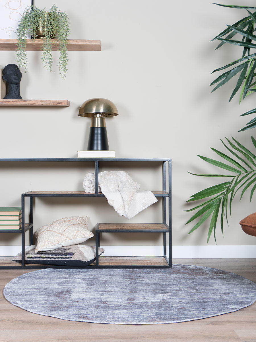 Vloerkleed Yara Gold Rond - view 2