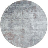 Vloerkleed Yara Gold Rond - Bruin Rond