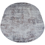 Vloerkleed Yara Silver Ovaal - Bruin Ovaal