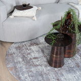 Vloerkleed Yara Silver Ovaal - view 2
